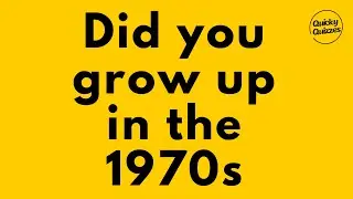 Did You Grow Up in the 1970s? - Quick Quiz #trivia #quiz #quizzes #riddles