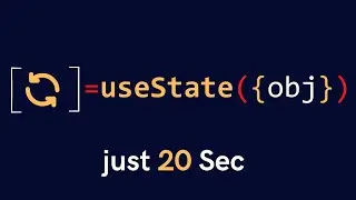 React.js | Updating Object  in useState #reactCapsules