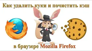 Как очистить кэш, журнал посещений и загрузок, файлы cookie в Mozilla Firefox