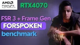 Forspoken... but with FSR 3! | RTX4070 | i5-12600K | 1440p Benchmark