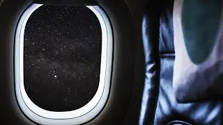 BLACK SCREEN Airplane White Noise Sounds for Sleep ✈️ 10 Hours