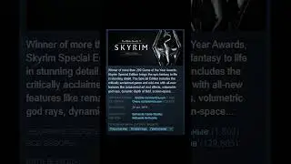 The Elder Scrolls V Skyrim - Отзывы в Steam как смысл жизни