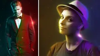 Double Light Photo Effect In Photoshop CS6 Extended