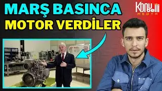 Yerli motorun marşı basınca, 1 hafta sonra yabancı motor kapıya geldi :)  Savunma Sanayi