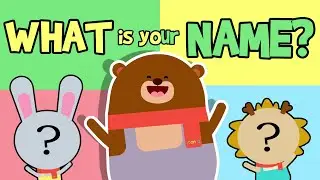 What Is Your Name? ♫ | Greetings Song | Wormhole Learning - Songs For Kids