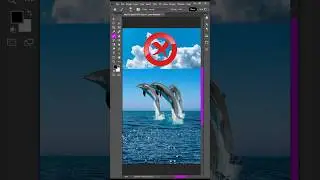 Auto Blend Layers in Adobe Photoshop 2025! #shorts #sukasstudio2.0