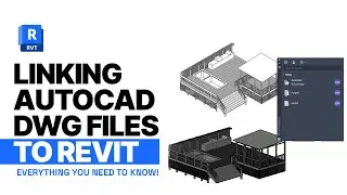 How to Link DWG file into Autodesk Revit 2024