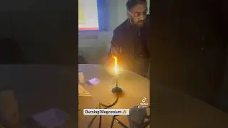 Burning 🔥 Magnesium 