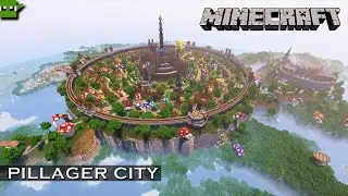 ⭐Minecraft Pillager City Timelapse + Download