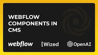 How To Use Webflow Components inside CMS Posts