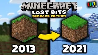 Minecraft Bedrock/Pocket Edition LOST BITS | Removed & Unused Content [TetraBitGaming]