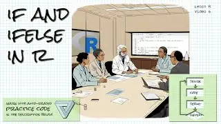 If statements, ifelse statements, and writing conditional expressions in R; Learn R Video 6