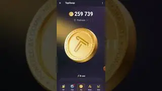 Tap Swap, крипто игра без вложений, кликер как Notcoin. Обзор и советы по сбору монет.