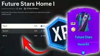 How to get the Future Stars Home Kit & Away Kit in EA FC 24! 👕 Future Stars Home XP Objectives