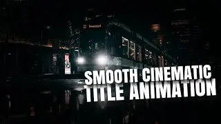 Smooth Cinematic Text Animation In Alight Motion