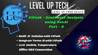 Integrating UiPath with Vertex AI (GenAI) for Customer Sentiment Analysis - Part - 3 #ai #genai #rpa