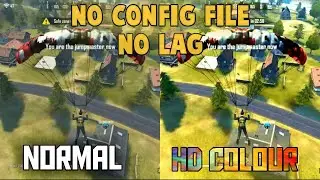 How To Make Free Fire Look Better || No config file || Colour Changer App || Garena Free Fire