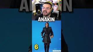 10 Most Used Fortnite Star Wars Skins!