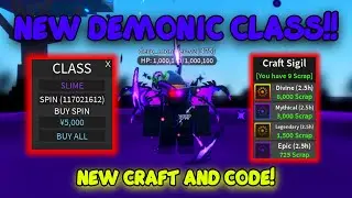 New RIMURU SLIME Class Update + New Boss, Codes & More!! | A Hero's Destiny