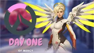 DAY ONE of mercy | road to mercy main - not so calming gameplay - Overwatch 2