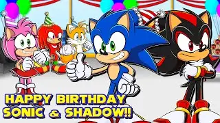 🎂 Sonic & Shadow's BIRTHDAY BASH!  (Sonic Animation)