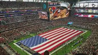 11/5/17 Chiefs @ Cowboys National Anthem.