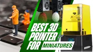 Best 3D Printers for Miniatures in 2023 +: Buying Guide (Print Action Figures, DnDs, Terrain,, etc)