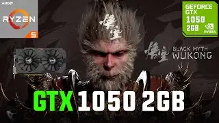 Black Myth Wukong GTX 1050 (1080p,900p,720p FSR)