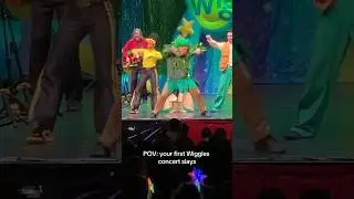 Making memories 🌳 Willow’s first Wiggles concert 📹 gxbriellelouise #thewiggles #concert #shorts