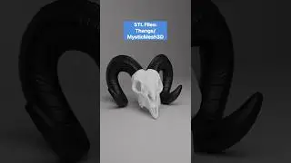 MysticMesh3D Ram Skull 🔥