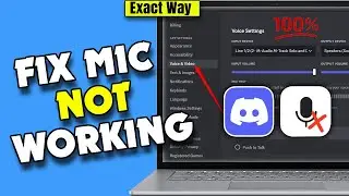 Discord mic not working [Easy FIX]