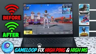 Gameloop Fix – High Ping & High Ms Problem Work All Games! | Internet Complete Video🚀