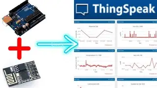 Arduino with ThinkSpeak | Monitoring IoT data over ThingSpeak | ThingSpeak with esp8266 | 2024