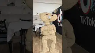 Roblox Bear Alpha in real life #foxsimon #funny #shortsvideo