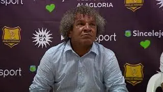 Rueda de prensa de Millonarios tras su partido con Águilas Doradas