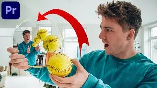 THROW A BALL THROUGH A MIRROR in Premiere Pro