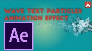 After Effects Tutorial: Particles Logo & Text Animation