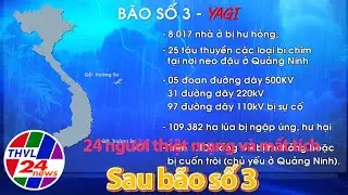 Bản tin trưa (09/09/2024): 24 người thiệt mạng và mất tích sau bão số 3