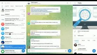 Telegram Group Members Scraper