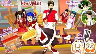 New HOTPOT Restaurant 🍲😍| NEW UPDATE |Sakura School Simulator Chinese Version