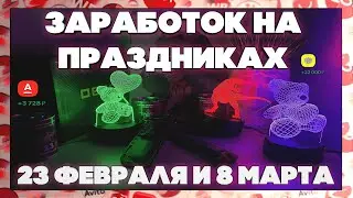 ЗАРАБЫВАЮ НА 23 ФЕВРАЛЯ И 8 МАРТА! Закуп для компании, подбор подарков и перепродажа на АВИТО. №1