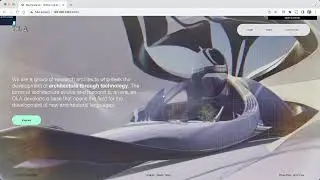 [ PROJECT ] + Live link - Three.js Organic architecture