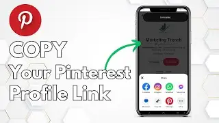 How to copy Pinterest profile URL Link