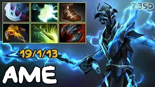 Pos 1 Razor | 19/1/13 | Ame | 7.35d | Immortal Dota 2 Pro Plays