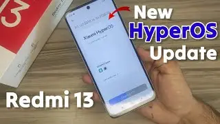 New HyperOS Update received for Redmi 13 | What's New?