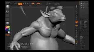 3D Studio Max/ Zbrush tutorial - Proxy Mesh For Animation