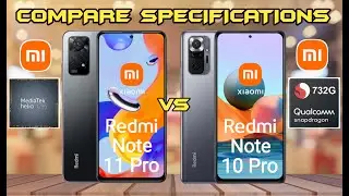 Xiaomi Redmi Note 11 Pro 4G Vs Xiaomi Redmi Note 10 Pro 4G