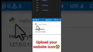 Design your website icon in python 🤔 | #design #python #website #pythonprogramming  #shortsvideo