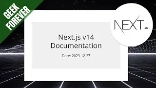 👨‍💻Nextjs Offline Documentation