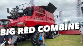 BIG RED COMBINE HIGHLAND SHOW ANTICS #OLLYBLOGS #AnswerAsAPercent 1190